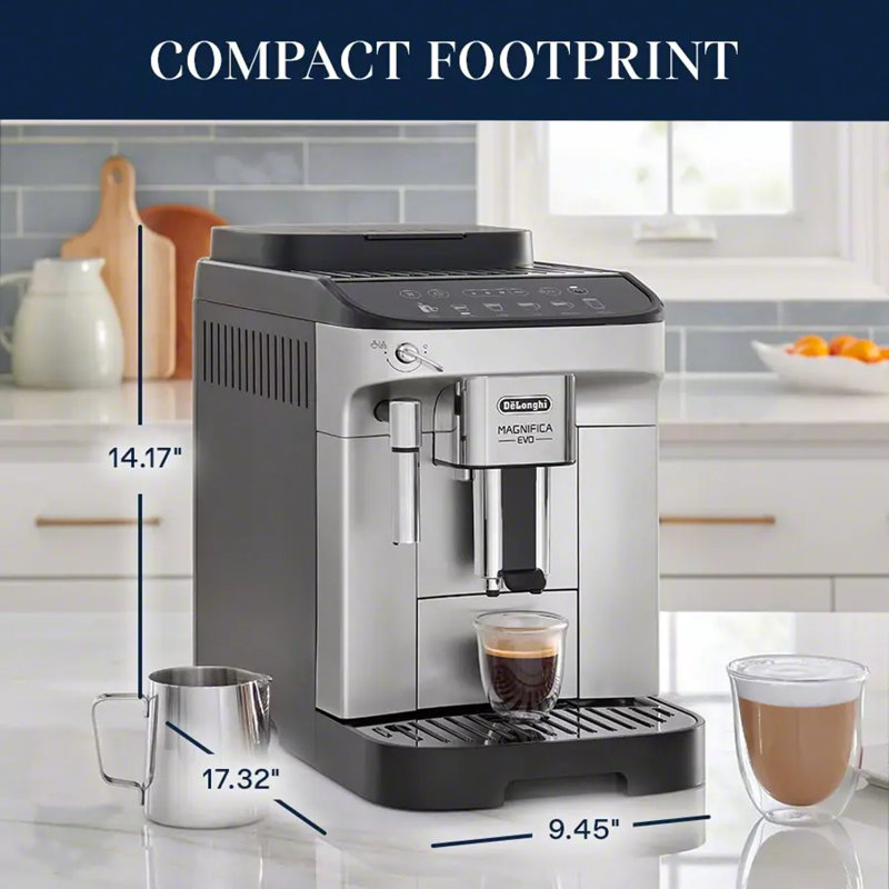 De'Longhi Magnifica Evo Coffee & Espresso Machine & Reviews | Wayfair